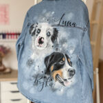 portret pupila na kurtce jeansowej klaudia kroczek